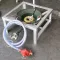 GMAX accelerator stove set, GMAX, Square Square 40x40x19 cm, with SCG rush rots, 2 meters thick.