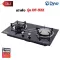 Dyna Home gas stove Black safety glass in front of 2 heads, stove, model DF-922