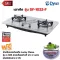 Dyna Home Gas Stove, Stainless Steel Stainless Steel, Black Black Black, 2 DF-1022-F stove with Lucky Flame L-326 Lucky Pressure