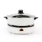 Electric stove set with a pan Multipurpose electric stove, size 28cm 1350 watts, cooking stove