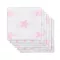 Jollein Diper Little Star Pink Diaper Pink Star pattern Set 6 Size 70x70 cm.