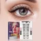 10 pairs of natural magnetic fake eyelashes that are easily removed with magnetic eyeliner with magnetic fake eyelashes