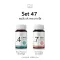 Set 47 DII No.4 P-ACNISOL 30 capsules + DII No.7 Glassy 30 Capsules