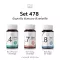 Set 478 DII No.4 P-ACNISOL 30 capsules + DII No.7 Glassy 30 Capsule + DII No.8 AQ 30 Capsules