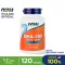 NOW FOODS, FISH OIL OMGA 3 DHA250/EPA125, 120 Capsule "Fish oil nourishing nervous system"