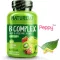 NATURELO B Complex with Organic Fruits & Veggies 120 Vegetable Capsules วิตามินบีรวม 120 เวจจี้แคปซูล