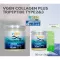 Vgen Collagen Plus Tripeptide Type2&3 วีเจนคอลลาเจนพลัส ไตรเปบไทด์ไทพ2&3 กระปุก 150 กรัม 1กระปุก+50กรัม1กป+เซรั่ม1ขวด