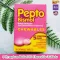 Dietary supplement to cure bloating, 5 Symptom Relief 30 or 48 Chewable Tablets Pepto Bismol®.