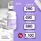 Gluta + Vitamin C Glutathione BTO 1, 1 free, white skin, healthy, healthy, dark, dark, sun 30 capsules, free delivery