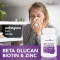 เบต้ากลูแคน x 1 ขวด ไบโอติน แอนด์ ซิงค์ ฟาร์มาเทค Beta Glucan Biotin & Zinc Pharmatech ภูมิคุ้มกัน