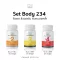 Set Body 234 DII No.2 + BLC 30 Capsules + DII No.3- BrK 30 Capsules + DII No.4- BRN 30 Capsules