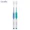 Giffarine Giffarine, Double Active Toothbrush, Slender Double Active Toothbrush Slim Head, Special soft bristles. Increase efficiency 2 times 2 pieces 11613