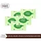 Natural wet tissue, nicknick, nick, baby, baby, baby, smooth, portable size, 10 sets of 1 set, 5 packs