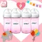 AVENT Natural ขวดนม 9 ออนซ์ สีชมพู 4 ขวด