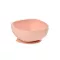 BEABA ชามซิลิโคนก้นดูด Silicone suction bowl - pink