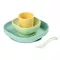 BEABA  ชุดเซ็ทรับประทานอาหาร Silicone meal set 4 pcs - yellow