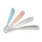 BEABA ช้อนซิลิโคน Set of 4 ergonomic 1st age Silicone Spoons EUCALYPTUS assorted colors Windy Blue / Eucalyptus / Mist Grey / Vintage Pink