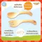 MOTHER's Corn Self Training Spoon & Fork Set Training Step3, a 100% -of -it -yourself -eating spoon, suitable for children aged 1+ years.