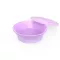 Twistshake bowl with a BOWL lid for children aged 6 months or more.