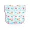 BUMKINS Junior BIB Rainbed shirt for 1-3 years, Rain Clouds U-163 pattern