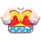 Bumkins ผ้ากันเปื้อนแขนยาว Collections DC รุ่น Sleeve Bib เหมาะกับน้อง 6-24 เดือน ลาย Wonder Woman