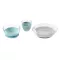 Duraleex Glass Meal Set with Soft Protective Suction Pad - Jungle