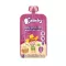 PEACHY Baby Dietary Supplement, Liquid Food, aged 6 months and over, apple flavor, crushed, mixed with oatmeal and prunes.