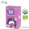 Children's snacks 8 months or more, enhance development Organic rice puff mixed with purple, Blueberry flavor, 6 sachets, Xongdur Baby Baby envelope