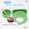 Silicone bowl, suction table, bottom bowl, suck with silicone spoon, wooden handle, suction table, silicone bowl, silicone cup