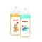 Pigeon Pigeon, tea milk bottle 5 /8 ounces.+ Juk Soft Touch Plus SS / M