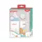 Pigeon PPWN Bear & Rabbit 5 oz. Softouch SS and 8 oz. Softouch M Pack 2