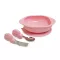 Marcus & Marcus Toddler Mealtime Set - Set of the bottom and utensils.