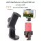 Mobile phone clips adjustable at 360 degrees, horizontally, vertical Can rotate freely Suitable for all mobile phones that are 5.5-8.5 cm wide.