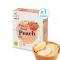 WEL-B Freeze-Dried Peach 30g. Peaches Crispy Valeba 30 grams-Snacks for children Free healthy desserts, no oil, do not use heat, easily digested, useful.