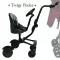 TWIGY RIDER, a wheelchair seat accessory
