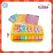 BAOLI, genuine brand, piano, 8 silo, 2in1 Piano and Xylopone Toy with 8 key toys, no sound to add charcoal.
