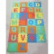 Ecommies, colorful crawling pads, A-Z pattern, size 30*30*0.8cm 26 sheets