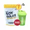 เวย์ ซอยโปรตีน SOY ISOLATE เพิ่มกล้าม ลดไขมัน ฟรีแก้วเชกคละสี  โปรตีนถั่วเหลือง แพ้WHEYนมวัวทานได้ คุมหิว