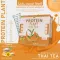 Protein PLANT Thai Tea Plant Protein 2 flavors of Thai tea protein from rice, peas, stove, sunflower seeds, gold pods and potatoes, free 1 box of pearls containing 7 sachets.