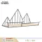 The wall shelves, a mountain shape, decorative decoration, decorative home decoration.