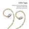 KZ Premium Gold-Silver Gold-Silver Headphones >> Ready to deliver from Thai insurance