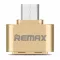 Remax OTG Adapter Android RA-OTG USB สีทอง