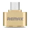Remax OTG Adapter RA-OTG USB สีทอง