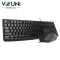 Vouni ชุดคีย์บอร์ดและเมาส์ไร้สาย รุ่น Gaming Home Business Wired Keyboard Mouse Set E2753Y