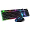 VOUNI mouse keyboard G21B Wired Keyboard and Mouse Set USB Luminous Manipulator Sense Keyboard and Mouse