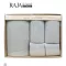 LUXURY PREMIUM SET ชุดเซ็ทผ้าขนหนูสไตล์ญี่ปุ่น เนื้อผ้ากาเสะ ทอเรียบ ไร้ขน  RJG43