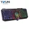 Vouni ชุดคีย์บอร์ดและเมาส์ไร้สาย รุ่น Gaming Home Office Illuminated Keyboard Mouse Set E2903Y