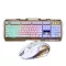 Vouni ชุดคีย์บอร์ดและเมาส์ไร้สาย รุ่น Office Home Game Wired Keyboard Mouse Set E2906Y