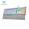 [ของแท้100%] [ส่งจากไทย] AULA F2088 White Mechanical Gaming Keyboard LED Backlit คีย์บอร์ดเล่นเกมส์ แบบเรืองแสง มีไฟ LED