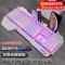 Keyboard with light RGB lights with fire Internet Cafe Keyboard with TH30960 cable